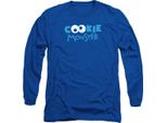 Sesame Street - T-Shirt Unisex Uomo/Donna, Manica Lunga TV21370 (S) (Blu Reale/Blu Reale)