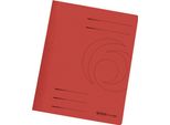 Herlitz 11034295 Easyorga Raccoglitore A Fogli Mobili, Din A4, Cartoncino Manila, Rosso