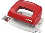 Leitz 5058-00-25 5058 Punch Nexxt Small - 10 Fogli, Rosso