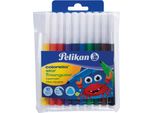 Penne In Fibra Colorella® Star Triangular C303, Assortite, Confezione Da 10 Pz