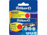 Pelikan® 338285 Cartuccia D'inchiostro 4001® Per Penne Stilografiche Lamy - Blu Reale, 2 X 5 Pezzi, Confezione In Blister