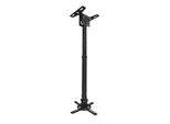 Tooq Supporto Da Soffitto Per Proiettore Tooq PJ3030TN-B/ Inclinazione-Spostamento-Livello/ Fino A 20 Kg