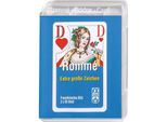 Ravensburger 27074 - Rommé Bridge Canasta, Kartenspiel-Klassiker Mit GroßEn Eckzeichen 27074
