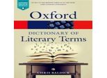 Dizionario Dei Termini Letterari Di Oxford