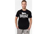 Maglietta Uomo Regular Fit Logo Nero Xxl Lonsdale
