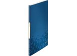 Leitz Wow, A4, Pp, Con 20 Tasche, Blu-Metallizzato