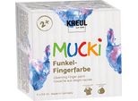 Kreul Vernice Per Dita Scintillante "Mucki"", 150 Ml, Set Da 4"