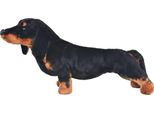 Cane Giocattolo Di Peluche Bassotto In Piedi Peluche Nero Xxl