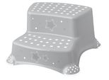 Keeeper 1003113019600 Keeeper Kids Sgabello Igor "Stars"", Due Gradini, Grigio"