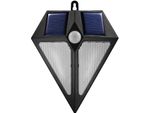 Luce Led Solare Lampada Da Parete Giardino Terrazza Balcone Protezione IP65 3 Modalità Nuovo