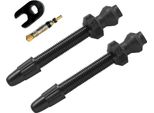 Valvole Pnk Tubeless Presta 2 Unità Nero 45 Mm Nero 45 Mm