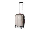 Monzana Valigia Rigida Trolley M Lucchetto Di Sicurezza Tsa Ruote Gommate Girevoli Champagne