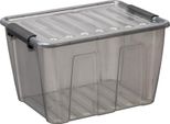 Plast Team 22410801 Plast Team Storage Box Home Box, 15 Litri, Grigio-