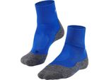 Calze Sportive Falke Da Uomo - TK2 Short Cool, Calze Da Trekking E Da Escursionismo, Tinta Unita Blu 46-48