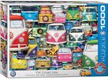 Eurographics Puzzle Volkswagen Bus: Funky Jam 1000 Pezzi