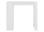 Syfax™ Tavolo Da Bar Con Ripiano Bianco 110X50X103 Cm