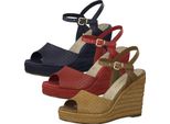 Tamaris 1-28360-24 Sandali Da Donna Con Zeppa, Dimensione:41 Eu, Colore:Rosso