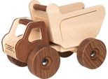Goki 55882 Camioncino, Goki Nature 27 X 16 X 18 Cm, Legno, Naturale