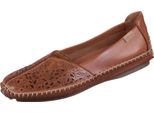 Pikolinos Donna Mocassino Slip-On Scarpa Jerez Motivo Floreale Ritagli Trendy 578-4976, Dimensione:38 Eu, Colore:Marrone