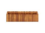 Vidaxl Letto Rialzato Da Giardino 100 X 30 X 25 Cm In Legno Massiccio Di Acacia