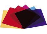Set Di 4 Fogli Colorati Eurolite Rosso, Blu, Verde, Giallo Adatto Per (Attrezzature Sceniche)Par-64, Par 36, PAR-56 (9410045A)