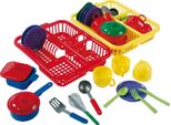 Set Di Accessori Per La Cucina Da Gioco 17 Pezzi Per Bambini Utensili Da Cucina Stoviglie Utensili Per Lavare +3J