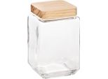 5 Five Simply Smart - Glaskrug Eckig Deckel Kiefer "Pin"" 1,7L"