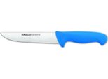 Coltello Da Macellaio Arcos Colore - Prof 291623 Acciaio Inox Nitrum E Mango Polipropilene Ergonomico Blu E Lama Da 18 Cm, Vetrinetta
