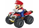 Carrera 370200996X Mario Kart - Mario Quad 1:20 Rc Einsteiger Modellauto (370200996X)