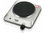 Haeger Hp01S014A 1500W Piastra Elettrica Portatile Argento Taglia Unica / Spina Ue 220V Argento Taglia Unica