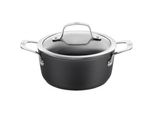 Ballarini Cucinando Alba 4,7 L Garnek Aluminiowy Z Pokrywką, ALBG2LD24D