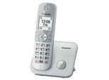 Panasonic KX-TG6851JTS Telefono Dect Cordless Argento Con Vivavoce E Display 1.8""