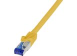 Logilink Professional C6A077S Cavo Patch Logilink Ultraflex, Cat.6A, S/Ftp, 5,0 M, Giallo