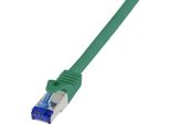 Logilink Professional C6A075S Cavo Patch Logilink Ultraflex, Cat.6A, S/Ftp, 5,0 M, Verde