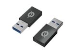 Conceptronic DONN10G Adattatore Per Inversione Del Genere Dei Cavi Usb A Usb C Nero