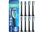 Set Di 8 Spazzolini Demirdentali Rigidi Per Philips Sonicare | Nero