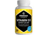 Vitamina D3 20.000 U.I. Compresse Ad Alto Dosaggio Depot 180 Capsule