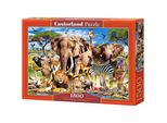 Castorland Puzzle Tiere Der Savanne 1500 Pezzi