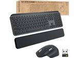 Logitech Logitech 920-010931 Tastiera Mouse Incluso Office Rf Wireless + Bluetooth Qwerty Nordic Graphite