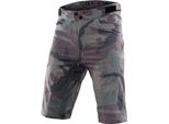 Pantaloncini Troy Lee Designs Flowline Grigio 32 Uomo Grigio 32