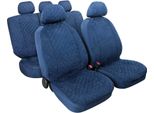 Lampa Coordina Il Set Di Coprisedili Per Auto In Microfibra Miki In Blu