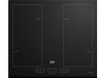Beko HII64206F2MT, Nero, Integrato, 60 Cm, Piano Cottura A Induzione, Vetro, 4 Zone