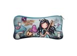 Astuccio Per Matite Gorjuss Curiosity Grigio Verde (22 X 11,3 X 1 Cm)
