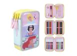 Astuccio Con Accessori Principesse Disney 43 Pezzi Rosa (12,5 X 6,5 X 19,5 Cm)
