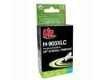 Inchiostro Compatibile Uprint Con T6M03AE, Hp 903XL, H-903XLC, Ciano, 900S, 12Ml, Alta Capacità
