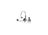 Hamlet HHEADM-CJM Cuffie E Auricolari Cablati Per Ufficio/Centro Decall Usb Tipo C Nero
