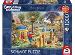 Schmidt Puzzle Benjamin Blü Mchen: Un Giorno Allo Zoo Di Newä Dter 1000 Pezzi