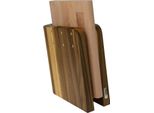 Artelegno Ceppo Portacoltelli Magnetico In Noce + Tagliere Da Cucina AL86WL