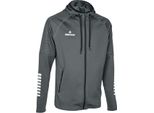Derbystar Giacca Con Cappuccio Primo V24, Taglia Xxl, Grigio Bianco