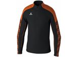 Erima Evo Star Top Da Allenamento Bambini Nero Arancio Taglia 116